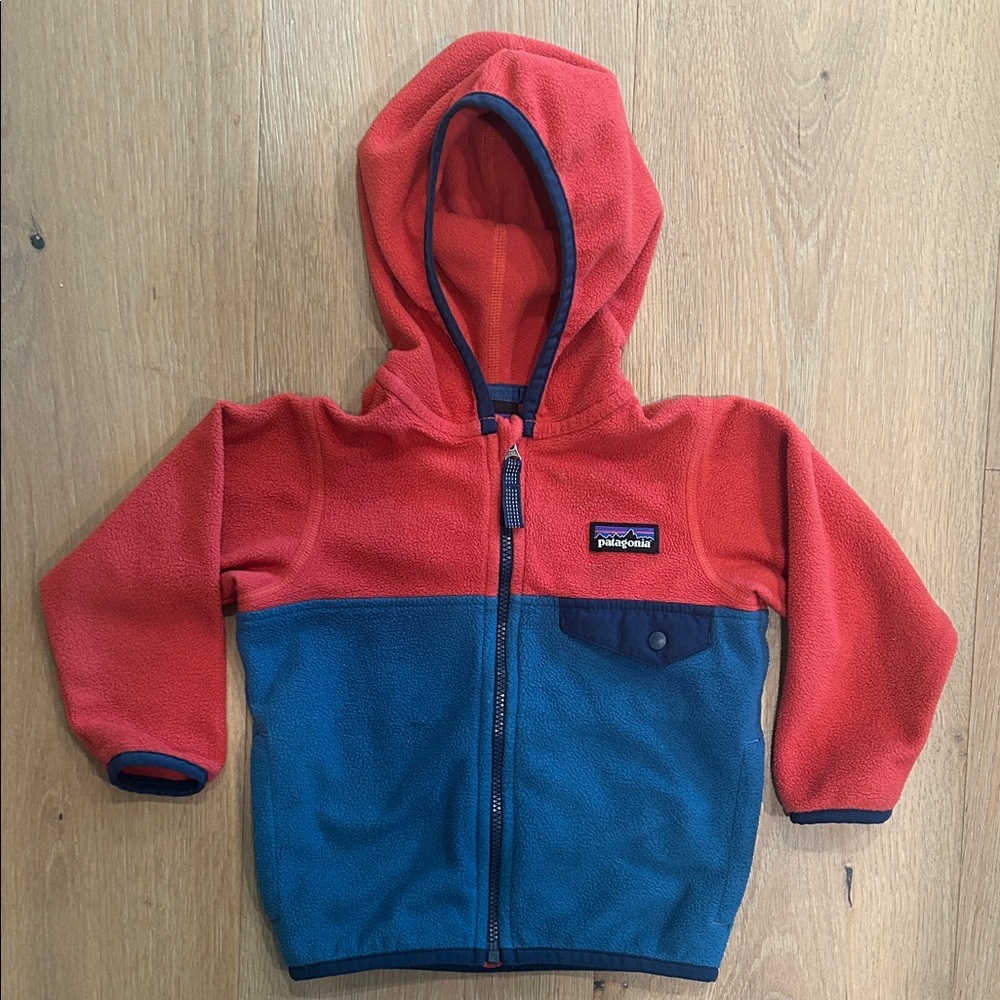 Patagonia Infant Toddler Microfleece Hooded Jacket